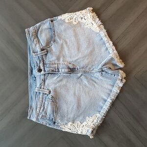 Mossimo High Rise jean shorts